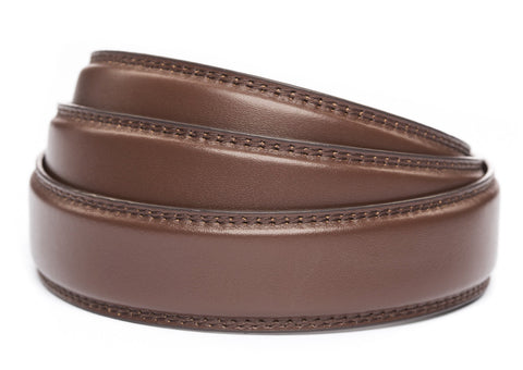 1.25" Chocolate Leather Strap