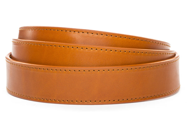 1.25" Saddle Tan Vegetable Tanned Leather Strap