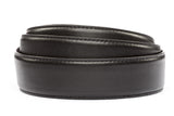 1.5" Black Leather Strap