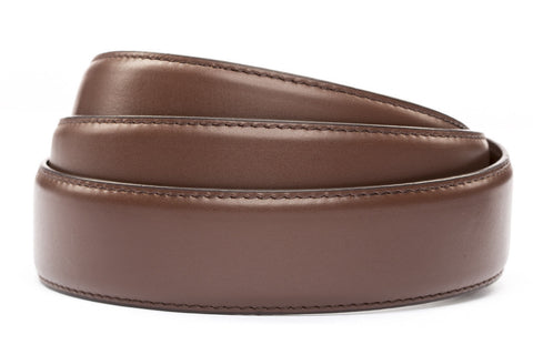 1.5" Chocolate Leather Strap