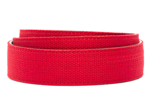 1.5" Red Canvas Strap