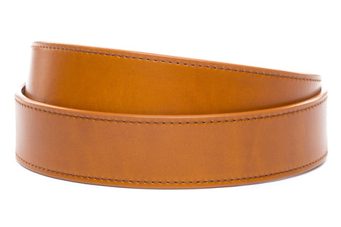 1.5" Saddle Tan Vegetable Tanned Leather Strap
