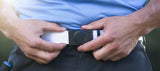 1.5" Anson Golf Buckle in Black