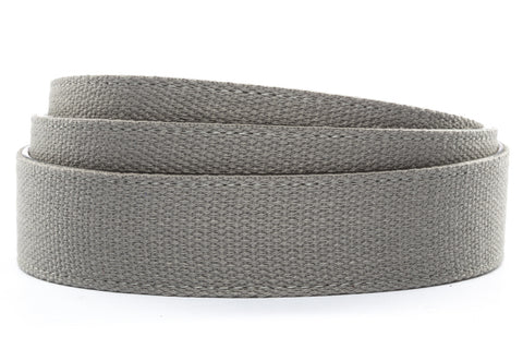 1.5" Grey Canvas Strap