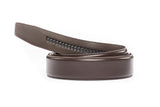 1.5" Dark Brown Leather Strap