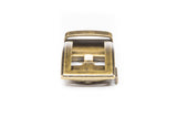 1.5" Traditional Buckle in Antiqued Gold