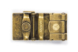 1.5" Classic Buckle in Antiqued Gold