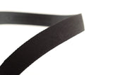 1.25" Black Canvas Strap