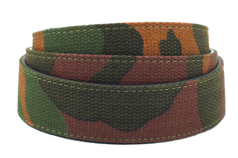 1.25" Camo Canvas Strap