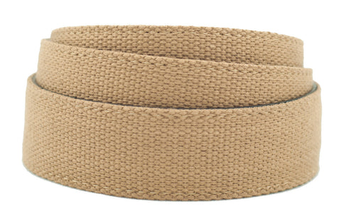 1.25" Khaki Canvas Strap