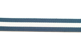 1.25" Navy-White Stripe Cloth Strap