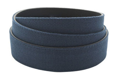 1.25" Navy Canvas Strap