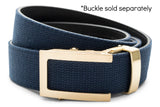 1.25" Navy Canvas Strap