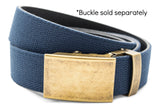 1.25" Navy Canvas Strap