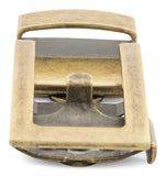 1.25" Traditional Buckle in Antiqued Gold