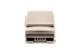 1.25" Classic Buckle in Gunmetal