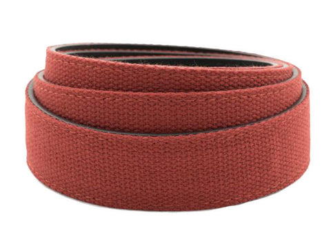 1.25" Crimson Canvas Strap