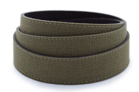1.25" Olive Drab Canvas Strap